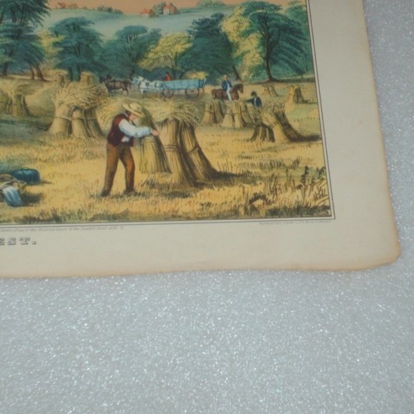 Vintage 1950 advertising calendar print - Picture 5 of 11